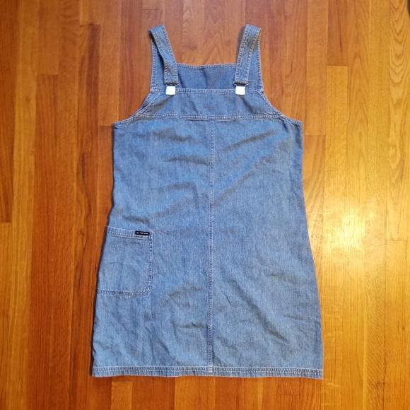Vintage Denim - *Vintage* 1990's denim skirt/dress overalls